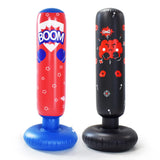 Kids Free Standing Punching Bag - Inflatable Tumbler Boxing Bag for Stress Relief
