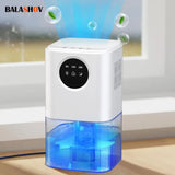 Portable Quiet Dehumidifier for Bedroom & Office – 1.7L Large Capacity with LED Display & Auto Shut-Off