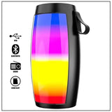 Portable Bluetooth Speaker with 360° LED Light Show – Hi-Res Sound & Wireless Party Speaker