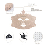 LED Silicone Face Mask for Skin Rejuvenation, Anti-Acne & Wrinkle Treatment – Wireless & Comfortable Design