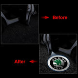 Skoda LED Door Projector Lights - HD Welcome Logo Lights for Octavia, Kodiaq, Superb & More