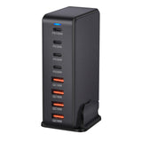 240W GaN Desktop Charger with 8-Port USB-C and Fast Charge 3.0