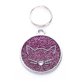 Personalized Stainless Steel Pet ID Tag – Custom Engraved Dog & Cat Nameplate