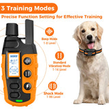 Electric Dog Training Collar – Remote Control, Waterproof, Shock & Vibration for Small to Large Dogs
