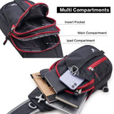 Lightweight Waterproof Crossbody Sling Bag for iPad – Unisex Chest Shoulder Daypack