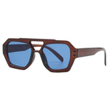 Irregular Square Sunglasses – Trendy Retro Fashion Shades for Women