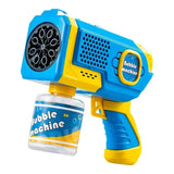 Space Rocket Bubble Blaster - Automatic Bubble Gun for Kids Outdoor Play