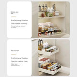 Pull-Out Kitchen Storage Rack – Space-Saving Organizer for Cabinets & Countertops