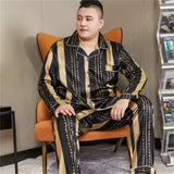 Men’s Ice Silk Pajama Set – Lightweight, Breathable Sleepwear for Comfort and Style