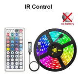RGB LED Strip Lights with Bluetooth and USB Power