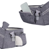 Mochila portabebés de maternidad: portabebés ergonómico con manos libres para recién nacidos y niños pequeños
