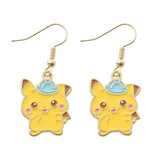 Pokémon Metal Pendant Necklace - Pikachu, Squirtle & Charmander Anime Jewelry