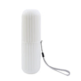 Portable Toothbrush Travel Case with Ventilation and Protective Cover