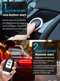 Smart Car Alarm System with Keyless Entry & One-Button Start