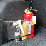 Universal Car Back Seat Mesh Storage Net – Elastic Organizer with Magic Sticker for Trunk or Seat Back
