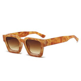 SHAUNA Retro Square Sunglasses – Trendy Tinted Shades for Men & Women