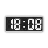 Modern Digital Alarm Clock with LED Display – Perfect for Bedroom, Office, or Desk