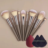 20-Piece Professional Makeup Brush Set for Flawless Beauty Application