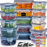 Contenedor de almacenamiento de plástico moderno: organizador elegante y que ahorra espacio