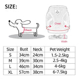 Adjustable Reflective Cat Harness with Leash – Soft, Safe & Comfortable Pet Walking Set