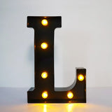 Letras del alfabeto iluminadas con LED: letras decorativas iluminadas para el hogar, fiestas y eventos 