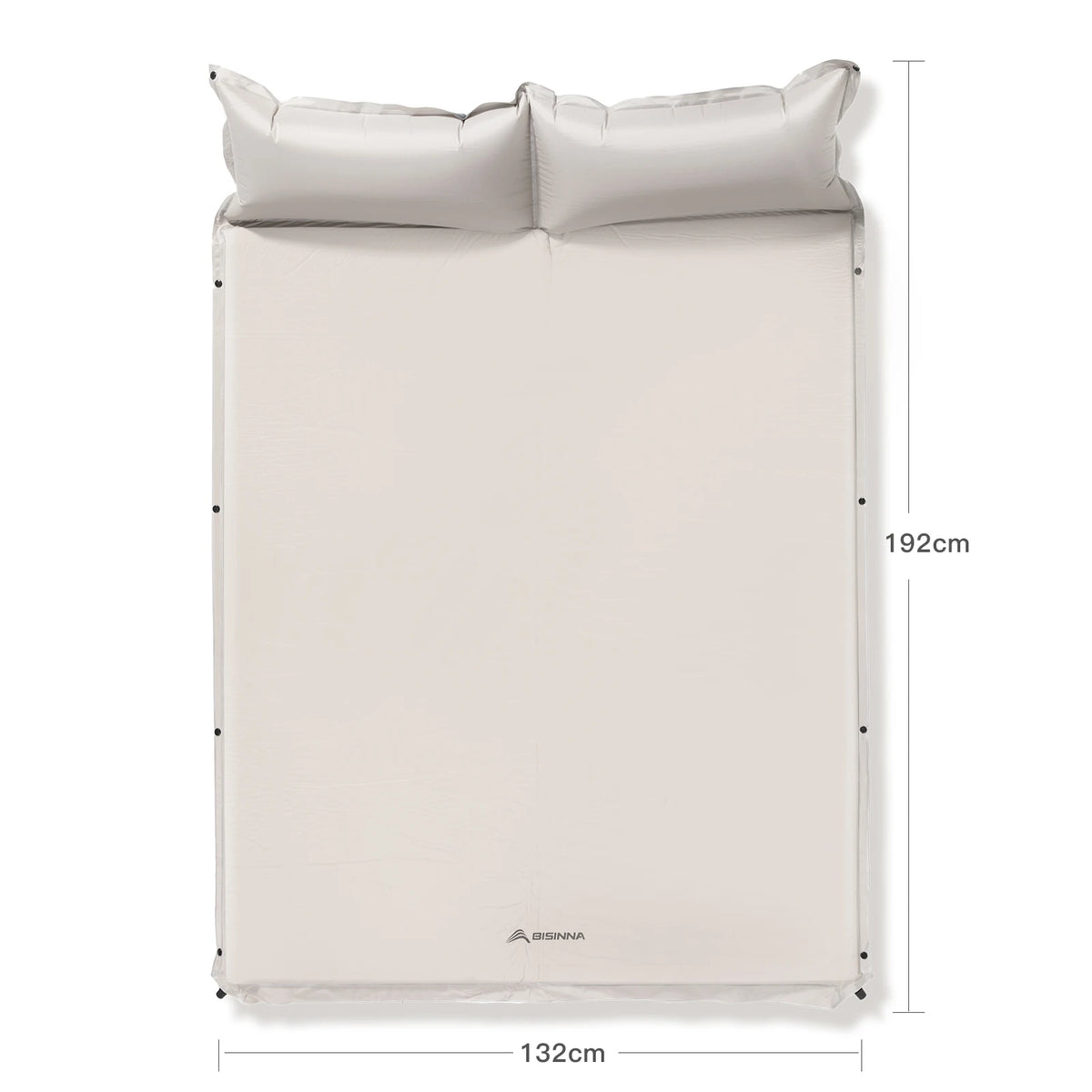 Self-Inflating Camping Sleeping Pad with Built-In Pillow and Sponge Filling