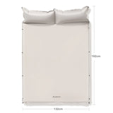 Self-Inflating Camping Sleeping Pad with Built-In Pillow and Sponge Filling