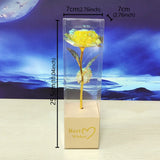 Galaxy Rose – Eternal 24K Gold Foil Artificial Flower for Romantic Decor & Gifting