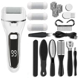 Electric Pedicure Foot File - Rechargeable Callus Remover for Heels