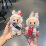 Transparent Acrylic Mystery Doll Display Organizer Box
