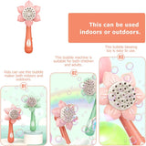 Sunflower Bubble Wand – Fun and Safe Bubble Gun for Kids, Perfect for Outdoor Play