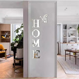 3D Acrylic DIY Mirror Wall Sticker – Stylish Home Décor with Inspirational Lettering