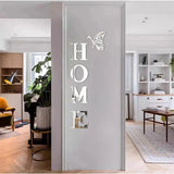 3D Acrylic Large DIY Mirror Self-Adhesive Removable Wall Sticker English Alphabet Family Living Room Bedroom Home Decoration
