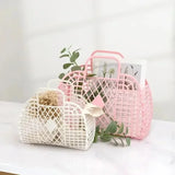 Portable Hollow Storage Basket – Large-Capacity Bathroom & Kitchen Organizer