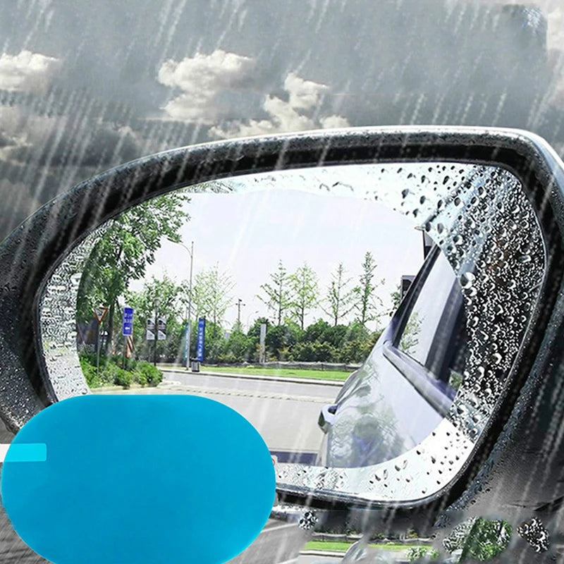 🚗 2 láminas para espejo retrovisor de coche a prueba de lluvia: ¡visión clara con lluvia y niebla! 🌧️