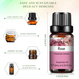 10ml Pure Rose Essential Oil – Natural Aromatherapy Oil for Diffusers, Skincare & DIY Projects