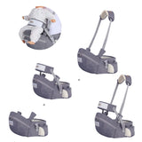 Mochila portabebés de maternidad: portabebés ergonómico con manos libres para recién nacidos y niños pequeños