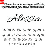 Custom Name Pendant Necklace – Personalized Stainless Steel Jewelry for Men & Women