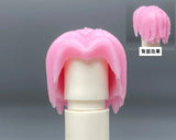 Customizable Figure Hairstyle Building Blocks - 50+ Hair & Head Accessories for LEGO-Compatible Figures