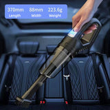 Powerful Cordless Car Vacuum Cleaner - Handheld & Rechargeable for Home & Auto