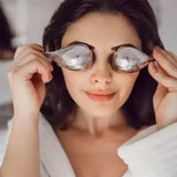 Stainless Steel Ice Globes for Face - Cryo Facial Massage Tools for Skin Tightening & Puffiness Relief