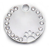 Custom Engraved Stainless Steel Pet ID Tag – Personalized Anti-Lost Nameplate for Dogs & Cats