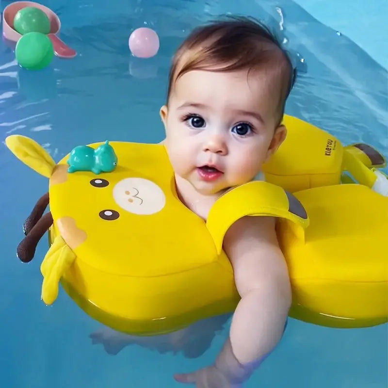 Non-Inflatable Baby Swimming Float for Toddlers 6-36 Months