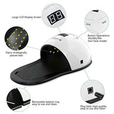 Professional 48W UV/LED Nail Lamp - Portable Gel Polish Dryer for Salon-Quality Manicures