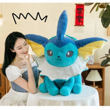Jumbo Vaporeon & Jolteon Pokémon Plush Set – Super Soft Stuffed Animals & Pillows
