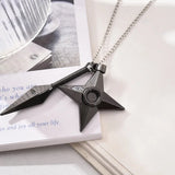 Naruto Kunai Necklace - Anime Metal Pendant Cosplay Accessory
