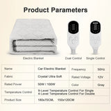 12V Electric Heated Car Blanket – Energy-Efficient Heating Mat for Cars, Trucks & RVs (Multiple Sizes)