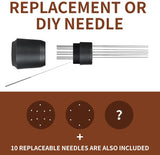 Precision Espresso Distribution Tool with 0.4mm Stainless Steel Needles