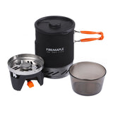 Professional Camping Stove System with Heat Exchanger Pot & Piezo Ignition