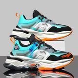 Men’s Breathable Mesh Casual Sneakers – Lightweight, Anti-Odor Lace-Up Trainers